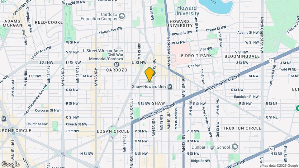 914 Westminster St NW Map and Location Details
