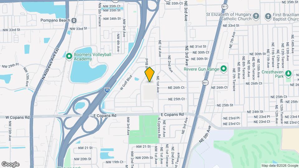 140 NW 27th St, Unit 2nd Fl Map and Location Details