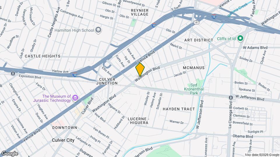 3035 Wesley St Map and Location Details