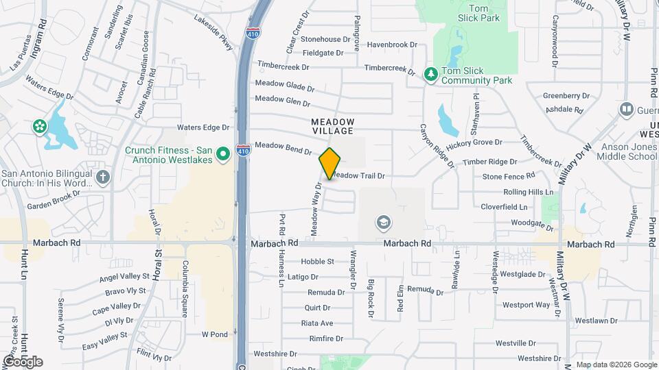 7947 Meadow Star, Unit 1 Map and Location Details