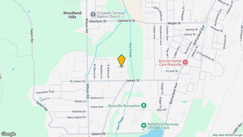 601 James St Map and Location Details