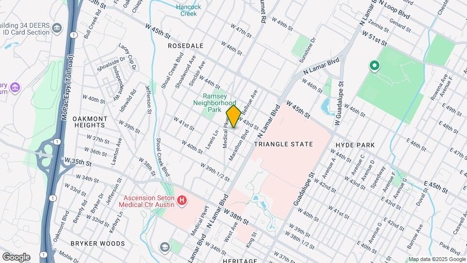 4214 Bellvue Ave Map and Location Details