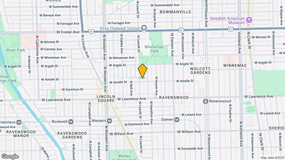 4901-4903 N Leavitt St Mapa y Detalles de la Ubicación