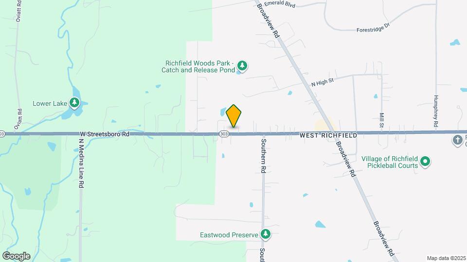 4883 W Streetsboro Rd Map and Location Details