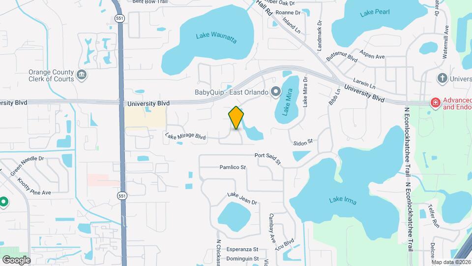 3724 Pickwick Dr Map and Location Details