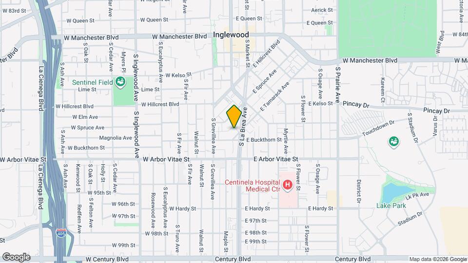 115 E Tamarack Ave, Unit 4 Mapa y Detalles de la Ubicación