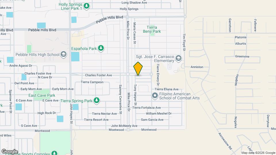 14724 Charles Foster Ave Mapa y Detalles de la Ubicación