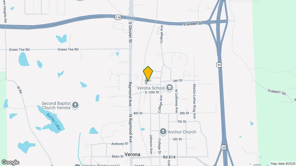 102 Ronda St Map and Location Details