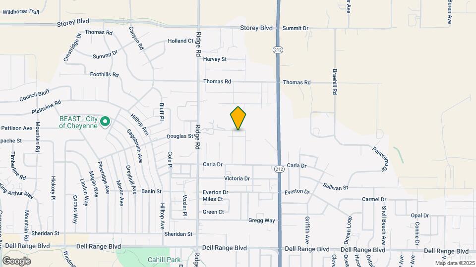 3715 Sunrise Hills Dr Map and Location Details