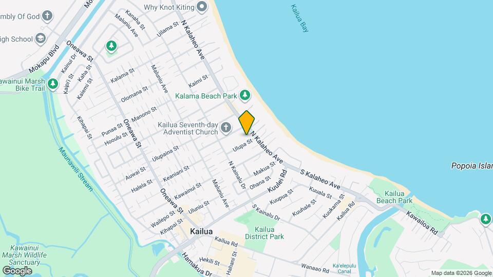 130B Ulupa St Map and Location Details