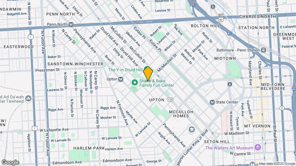 505 McMechen St Map and Location Details