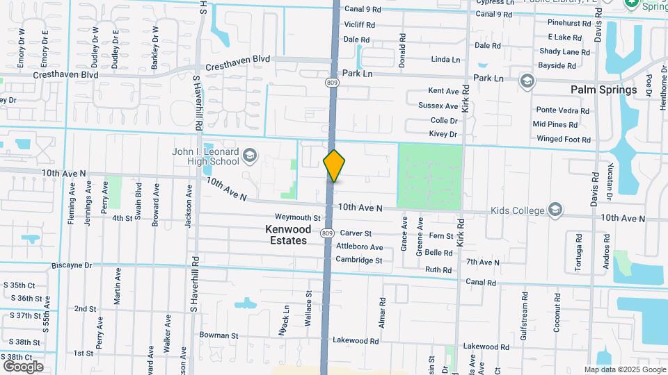 2805 Crosley Dr W Map and Location Details