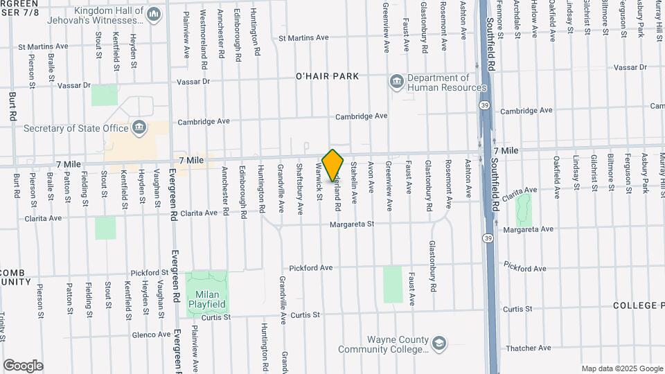 18715 Sunderland Rd Map and Location Details