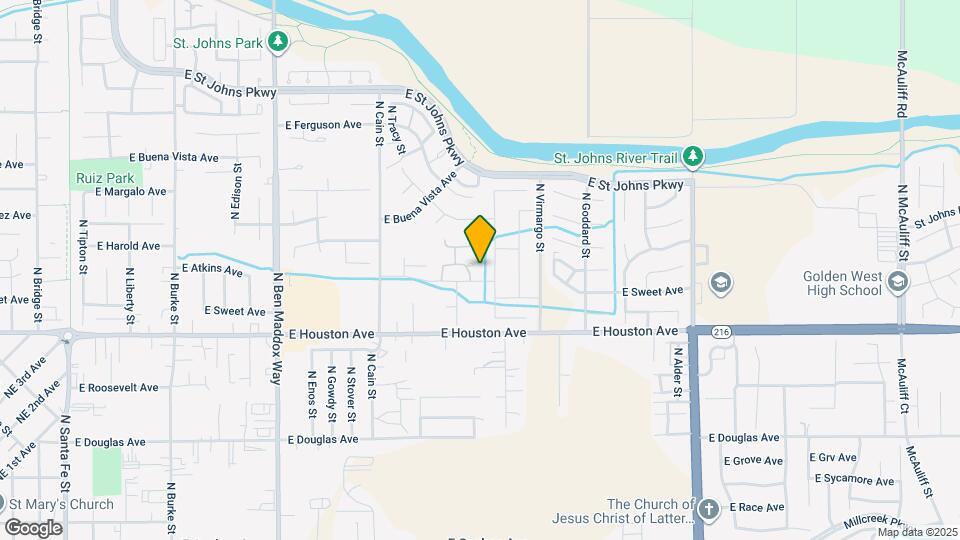 2016 E Harold Ave Map and Location Details