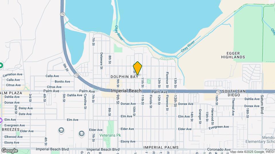 1020 Calla Ave Map and Location Details