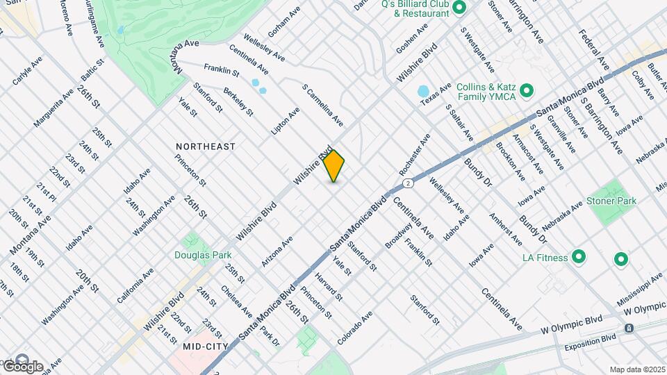 1253 Berkeley St Map and Location Details