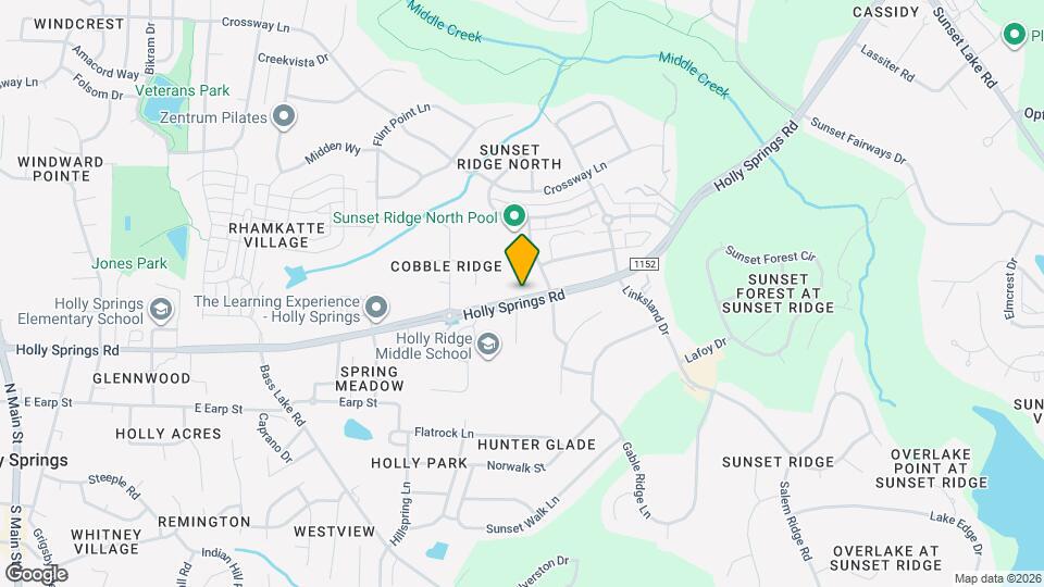 10224 Holly Springs Rd Map and Location Details