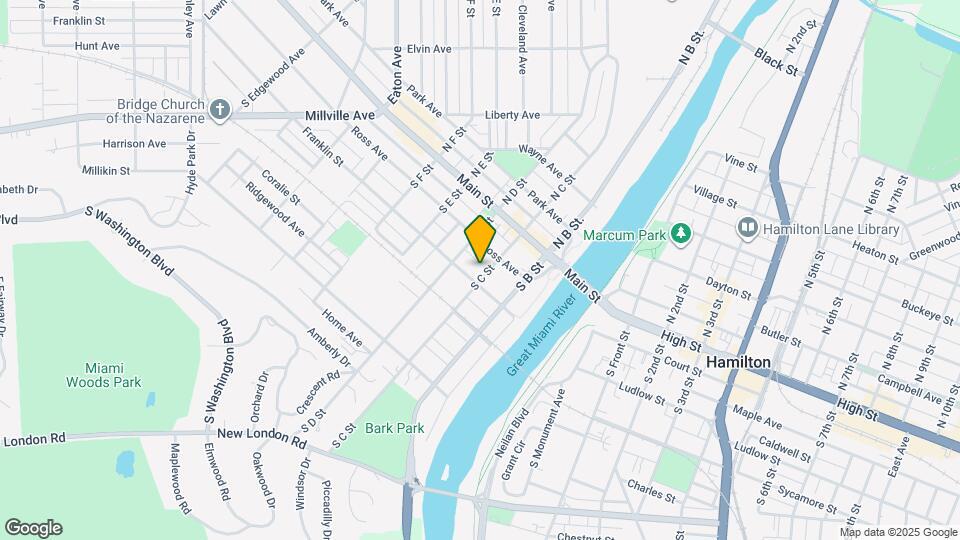 131 S C St Map and Location Details