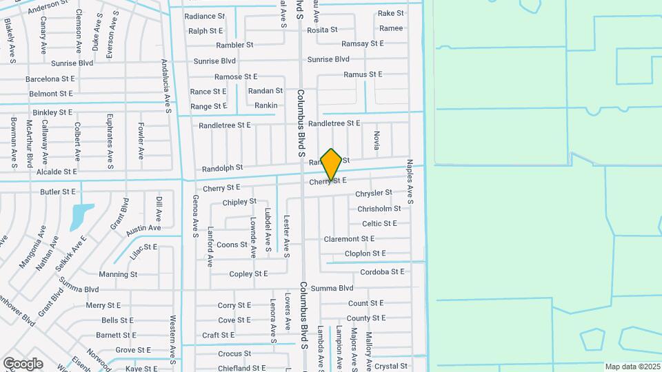 1214 Cherry St E Map and Location Details