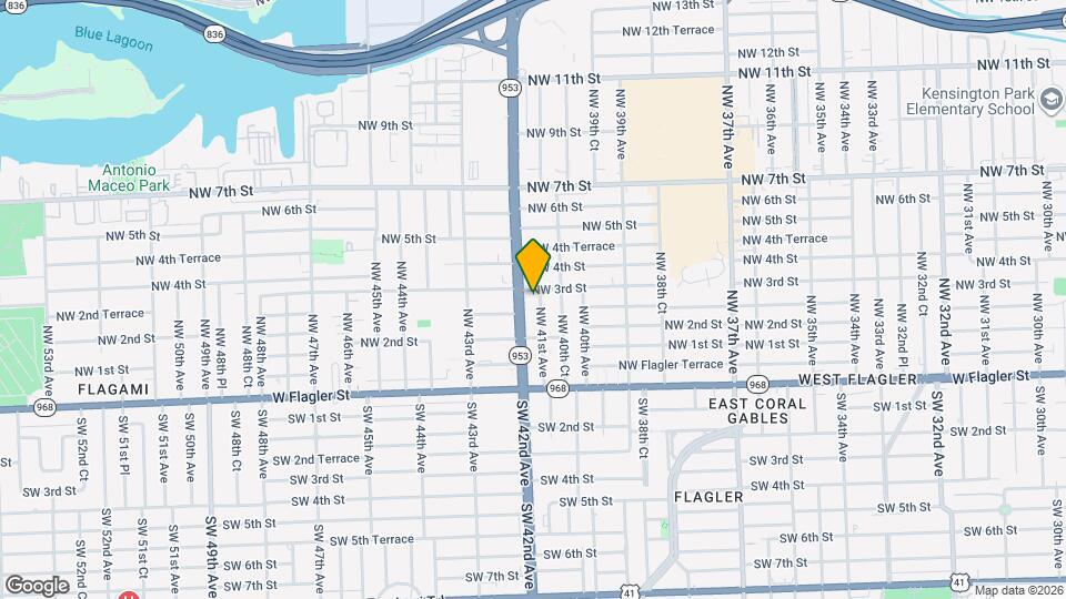 282 NW 41st Ave Map and Location Details