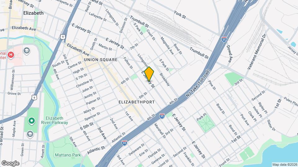 516 E Jersey St, Unit 3 Map and Location Details