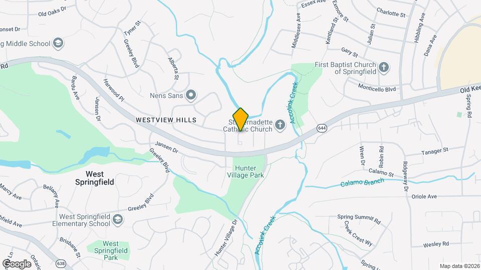 7739 Tiverton Dr Map and Location Details