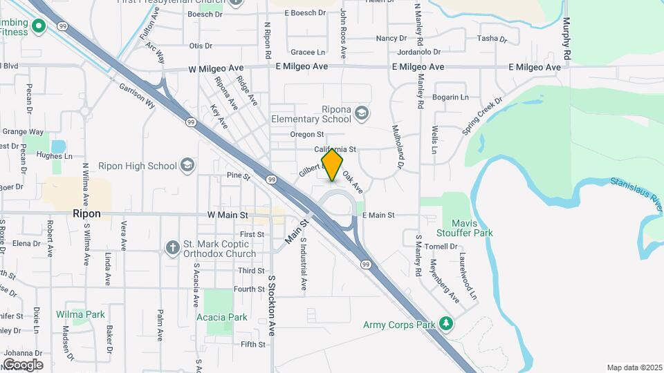 222 Tiffany Cir Map and Location Details