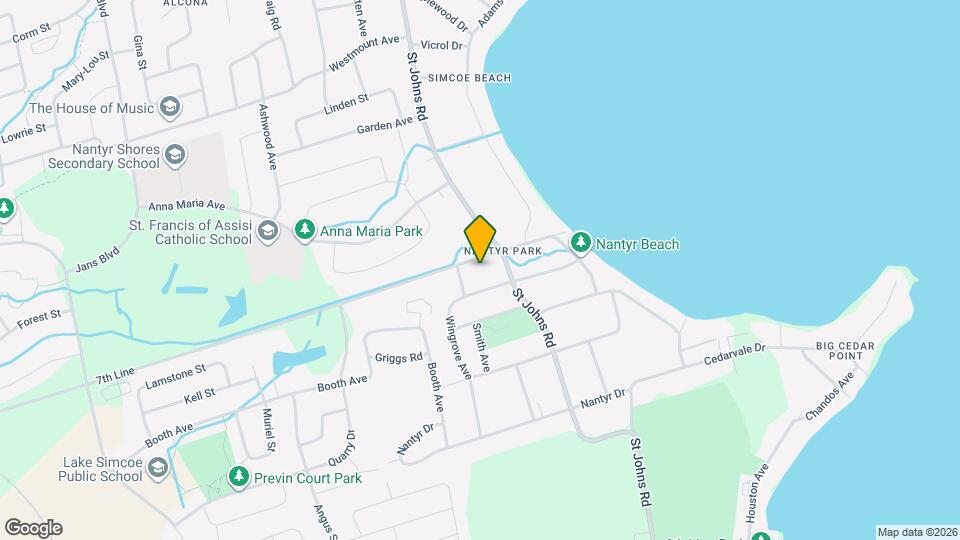 929 7th Line Map and Location Details