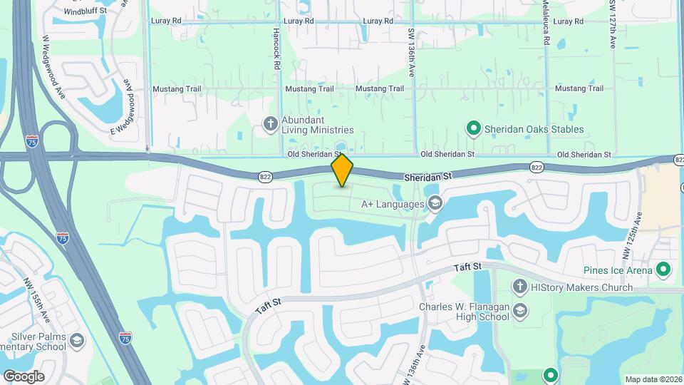 13813 NW 21st St Map and Location Details