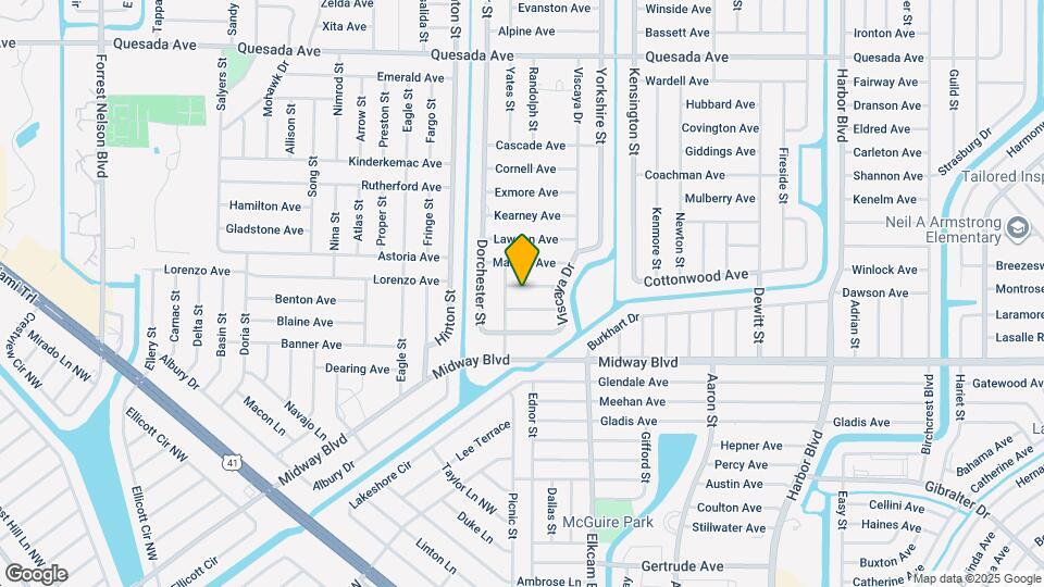 21019 Randall Ave Map and Location Details