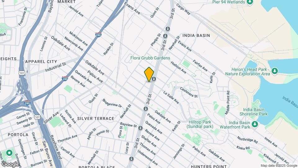 1649-1651 La Salle Ave Map and Location Details