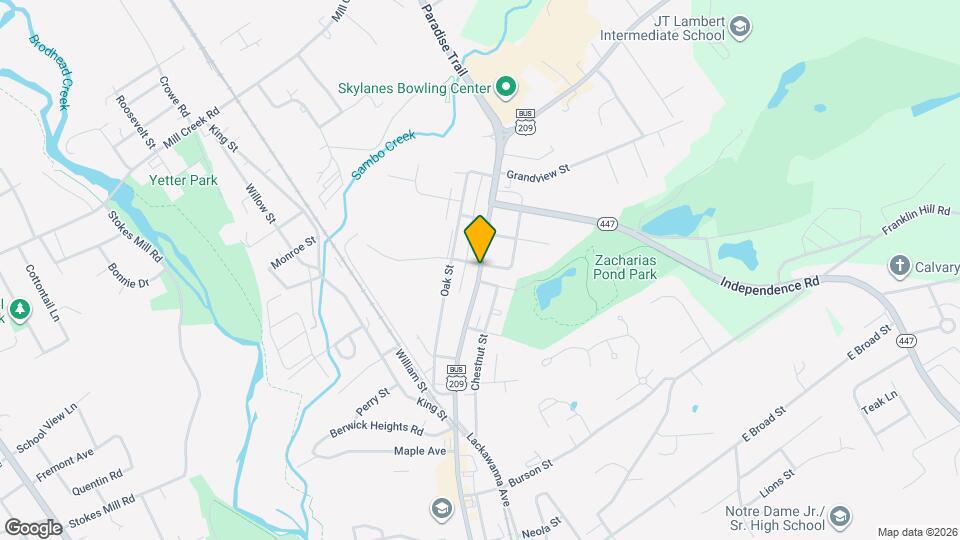 534 N Courtland St Map and Location Details