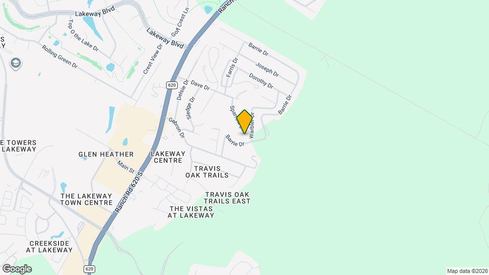 1302 Sparrow Ln Map and Location Details