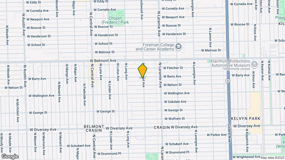 5301 W Barry Ave Map and Location Details