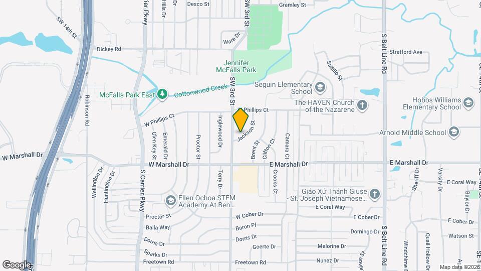 1646 Jackson St Map and Location Details