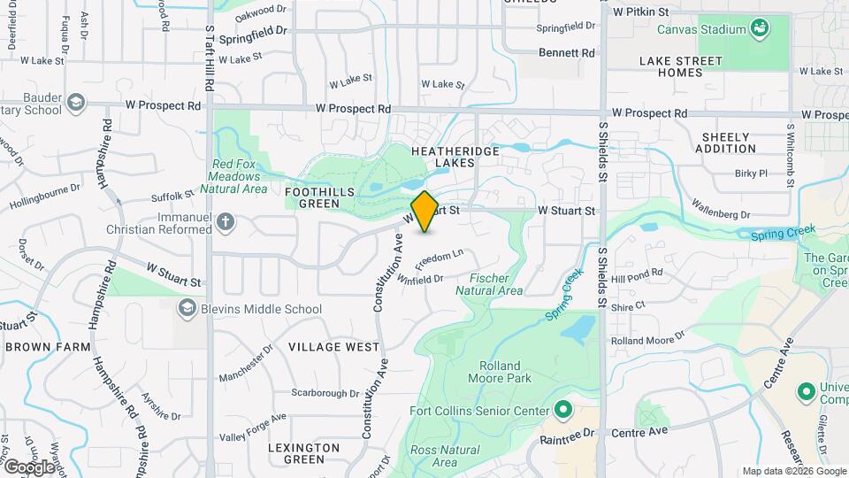 1848 Marlborough Ct Map and Location Details
