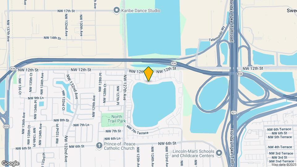 12542 NW 11th Ln Map and Location Details