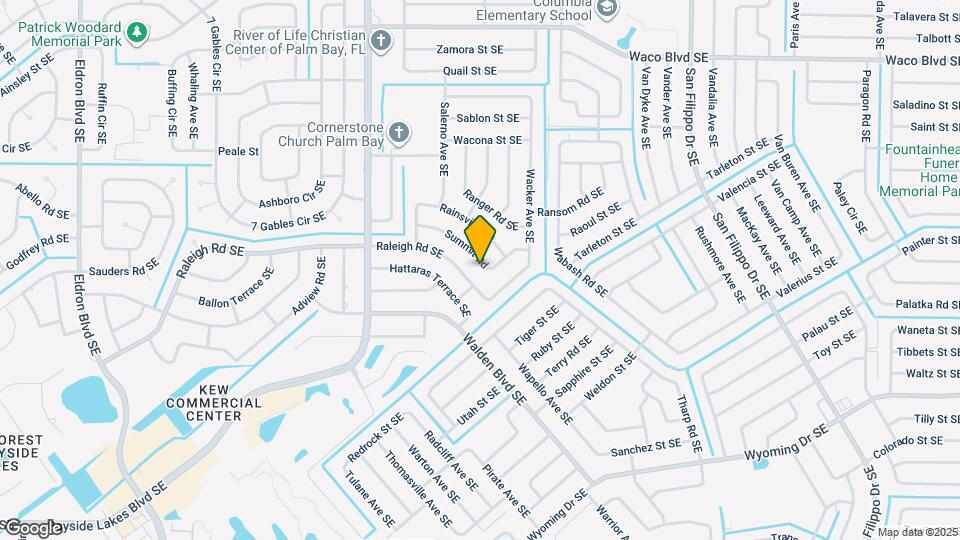 1564 Summit Rd Map and Location Details