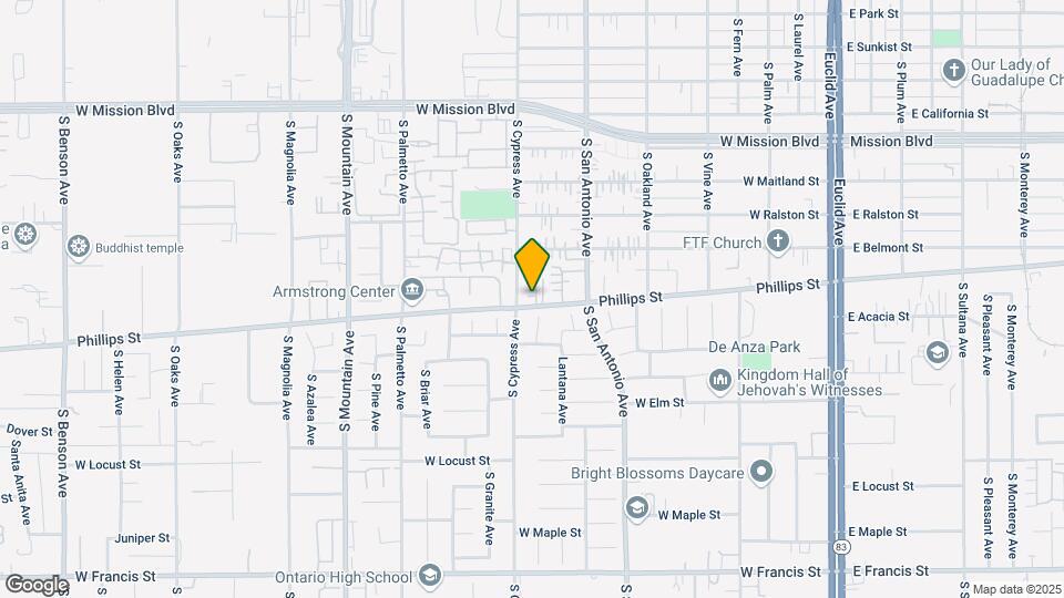 758 W Phillips St Mapa y Detalles de la Ubicación