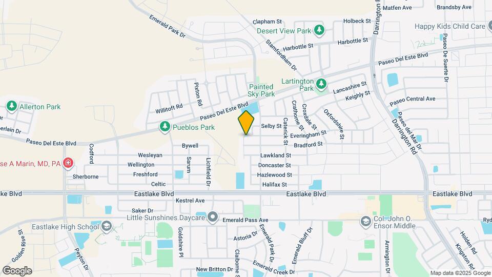 13438 Everingham St Map and Location Details