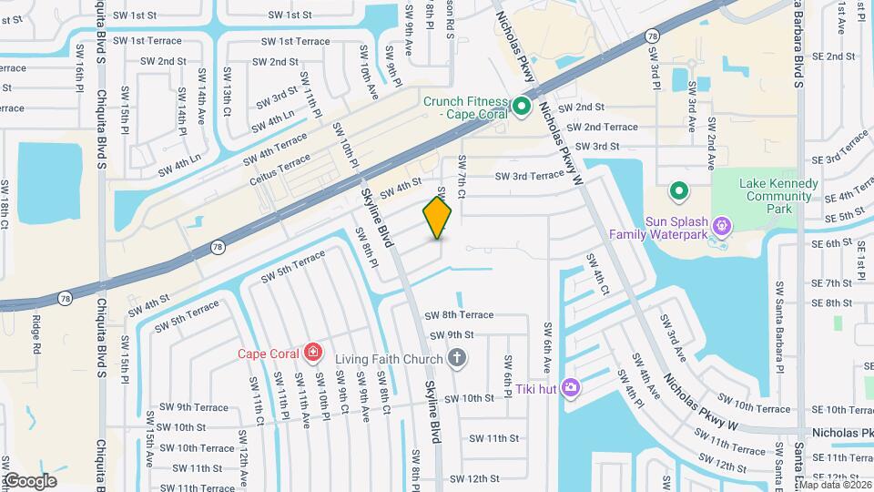 714 SW 6th St Map and Location Details