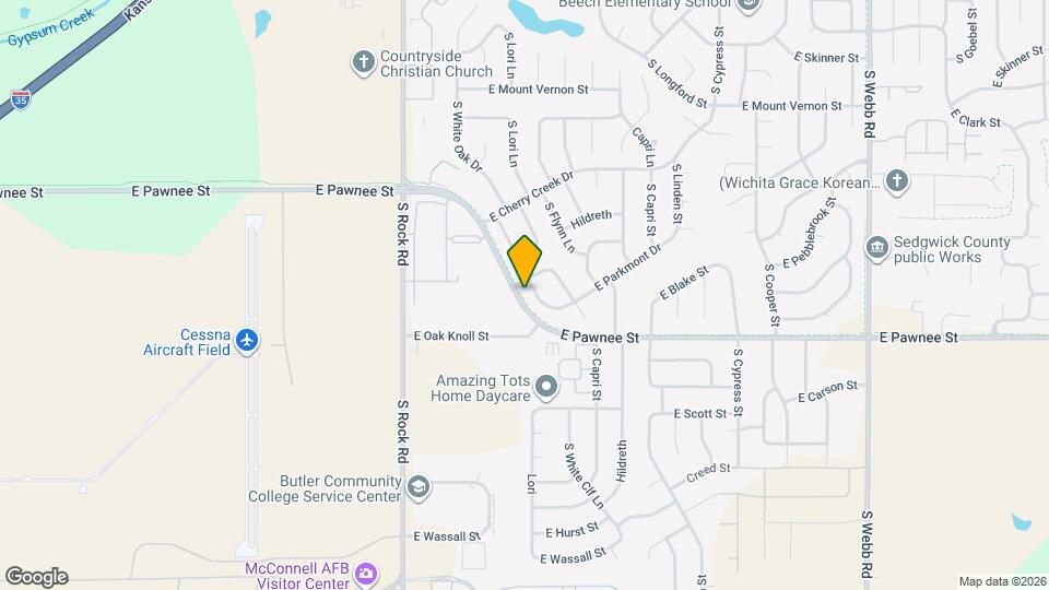 2315 S White Oak Dr Map and Location Details