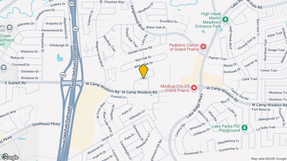 2809 Garden Oaks Pl Map and Location Details