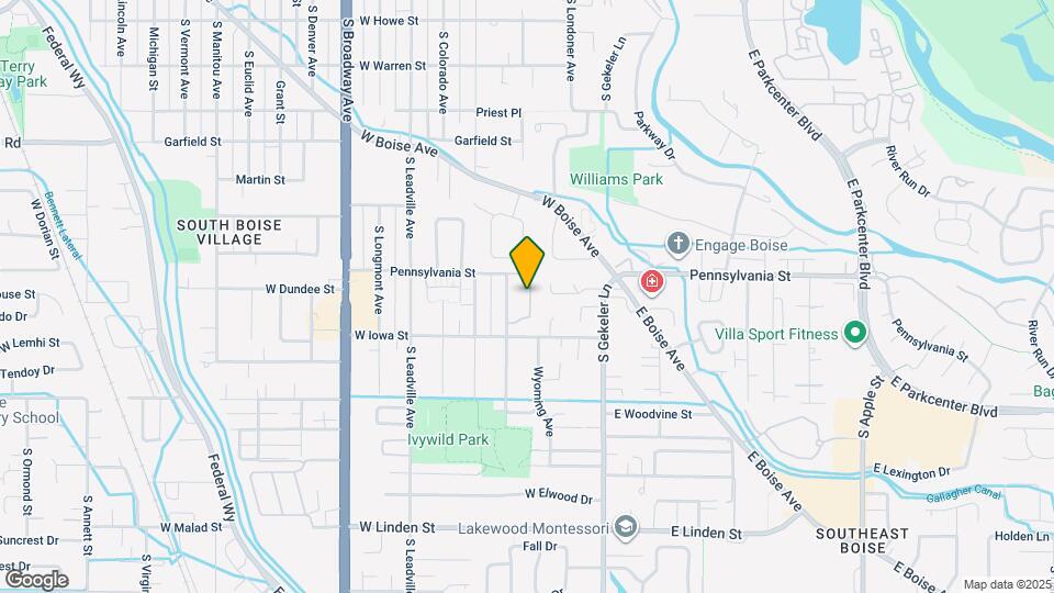 438 W Arizona Ln Map and Location Details