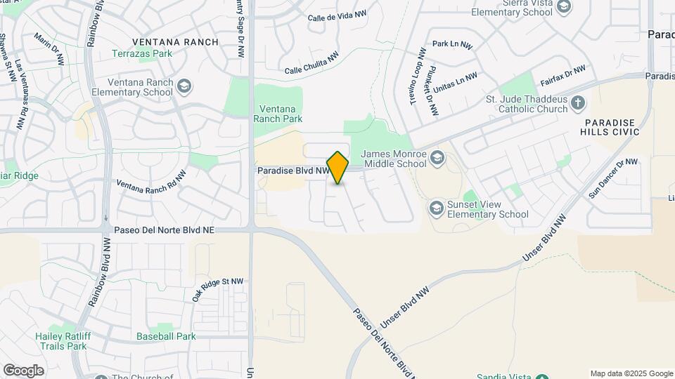 6301 Verdi Way NW Map and Location Details