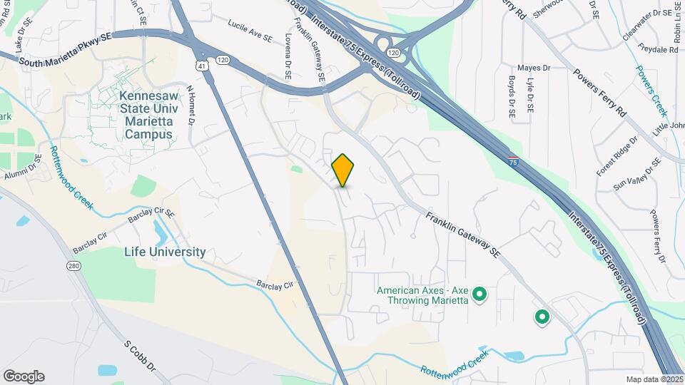 1607 Augusta Dr Map and Location Details