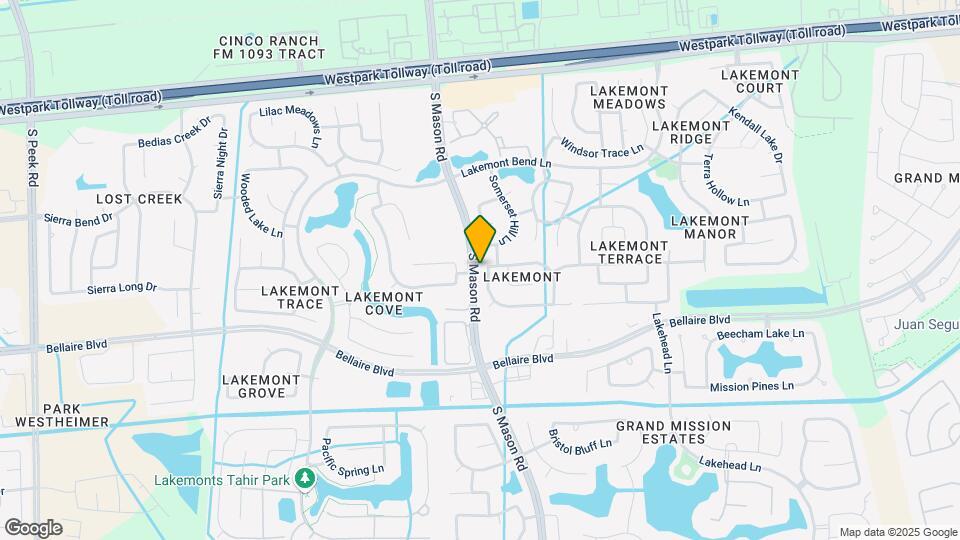 7410 Lake Run Ln Mapa y Detalles de la Ubicación