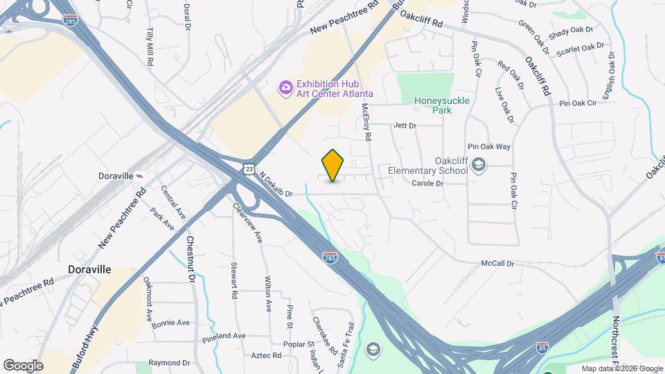 2952 N Dekalb Dr Mapa y Detalles de la Ubicación