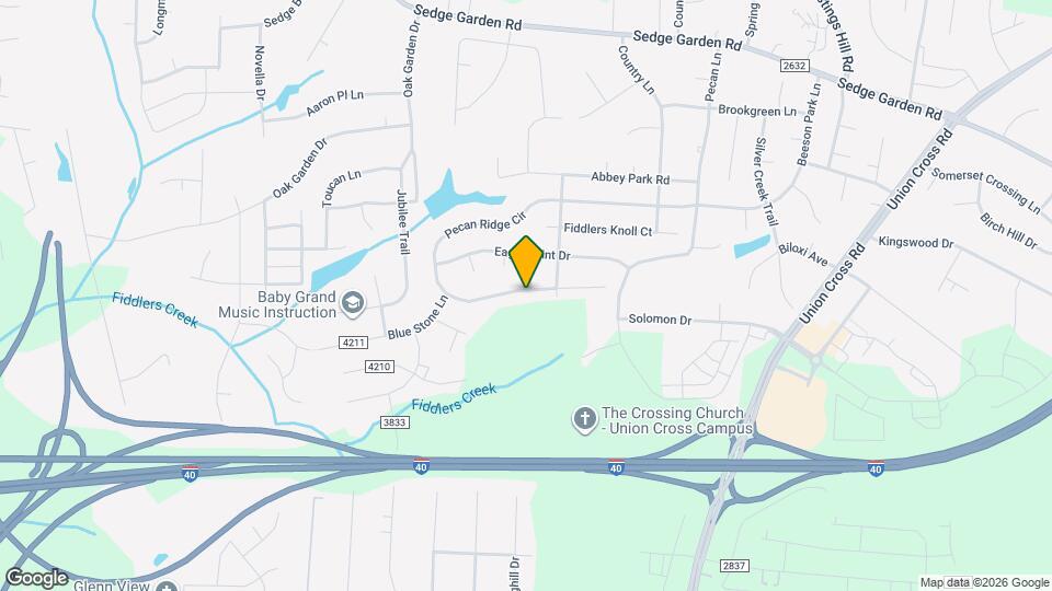 600 Pecan Ridge Cir Map and Location Details