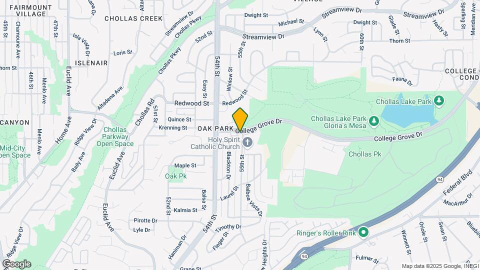 College Grove Condominiums Map and Location Details